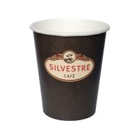 Café Silvestre Logolu Karton Bardak 8 oz