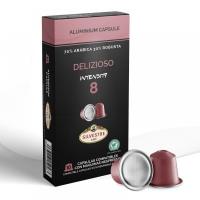 DELIZIOSO RF Nespresso® Sistem Uyumlu Alüminyum Kapsül Kahve 10