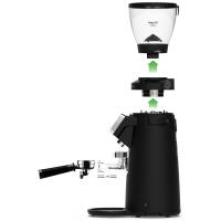 COMPAK E8 LLS On-Demand Black Coffee Grinder (Cooling Fan)